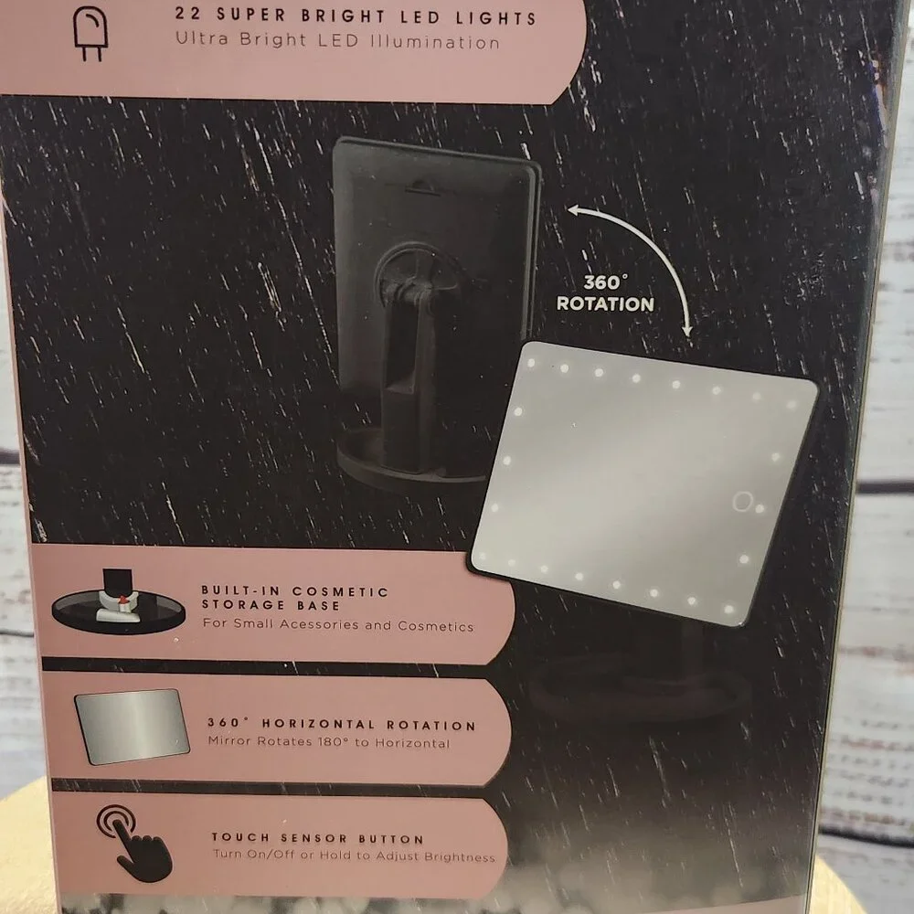 Hollywood by Vivitar LED Light Up Vanity Mirror